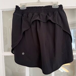 lululemon athletica Black Athletic Golf Skort